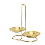 Spoon Rest Holder Stainless Steel Vertical Soup Ladle Stand Gold Cooking Tool. Fixed Price $32.56.