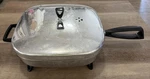 Vintage Westinghouse Immerse-a-matic 12" Buffet Fry Pan Usa Aluminum Model F-18. Fixed Price $80.10.