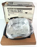 West Bend 11 Electric Skillet Premium Non Stick Interior 72639 New White. Fixed Price $34.45.