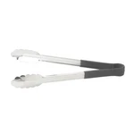 New Winco Tongs Stainless Steel Black Color Coded Non Slip Handle UT-12HP-K. Fixed Price $13.49.