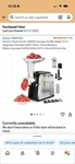 Electric Meat Grinder 2800W Sausage Stuffer Maker 4-IN-1 Vegetable Shredder With. Fixed Price $99.00.