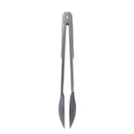 Dexas 12 Inch Gray Tongs Spoon And Strain Silicone Heads Dishwasher Safe. Fixed Price $15.89.