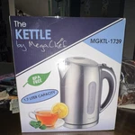 Megachef MGKTL-1739 Cordless Electric Kettle 1.7 Bpa Free Silver. Fixed Price $21.50.