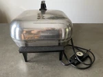Sunbeam Vintage Zfp-j Electric Immersible 1250 Watt Broiler Fry Pan Tested Works. Fixed Price $52.00.