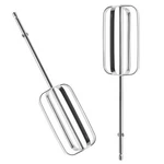 Lifcratms 2 Pcs Hand Mixer Attachments Beaters Stainless Steel Square Silver. Fixed Price $13.99.