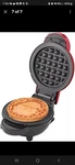 Dash Mini Waffle Maker Red. Fixed Price $11.99.
