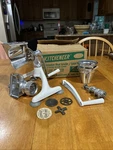 Kitcheneer From Rival #10-123 Meat Grinder & Salad Maker Clean Complete. Fixed Price $30.00.