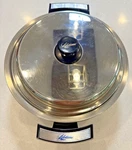 Lifetime Webalco Stainless Steel Liquid Core Electric Skillet Model 7906 W/lid. Fixed Price $39.46.