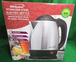 Brentwood KT-1770 Stainless Steel Electric Kettle 1.2L 5 Cup Cordless Server Nib. Fixed Price $27.00.