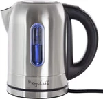 Mega Chef Stainless Steel Electric Tea Kettle, Silver 1.7 Liter Capacity. Fixed Price $49.99.
