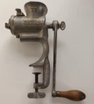 Vintage No. 72 Universal Hand Crank Meat Grinder Made The Usa 1 Blade. Fixed Price $25.00.