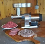 Weston Butcher Series Commercial Grade #22 Electric Meat Grinder - 1.0 Hp. Fixed Price $649.99.
