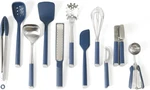 Calphalon Edge 11 Piece Stainless Steel Kitchen Tool & Gadget Set Navy Blue,. Fixed Price $148.99.