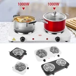 Portable Kitchen Electric Double Burner Hot Plate Cooktop Cooking Stove 2000W. Fixed Price $46.49.