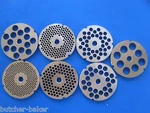 Pick Ur Size #32 Stainless Meat Grinder Plate For Thunderbird TB-500E. Fixed Price $28.60.