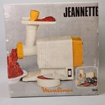 Moulinex Jeannette Mark Electric Meat Grinder & Salad Maker 244, Original Box. Fixed Price $24.99.
