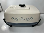 West Bend Electric Skillet #72616 Blue New, No Box. Fixed Price $59.99.