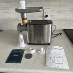 Electric Meat Grinder Yabano MG412 Heavy Duty Stainless Mincer Sausage Stuffer. Fixed Price $39.00.