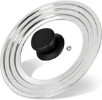 Universal Lid For Pots Pans And Skillets Cover Fit 6" 7" 8" Diameter Cook.... Fixed Price $15.99.