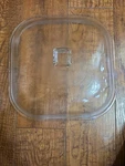 Sunbeam Controlled Heat Electric Fry Pan FP-11A Square 11" (glass Lid Only!!!). Fixed Price $20.00.