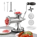 Uimoso Manual Meat Grinder, 304 Stainless Steel, Dual Fixing Options. Fixed Price $75.91.