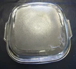 Vintage Kenmore 12" Electric Skillet Glass Lid Only For Model 72142R. Fixed Price $16.55.