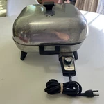 Vintage Sunbeam Electric Skillet Frying Pan Model RLB-5 With Power Cord Works!. Fixed Price $39.99.