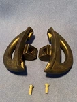 Rival Electric Wok Model WS60 Replacement Side Handle Black Plastic Set 2 Only. Fixed Price $11.99.