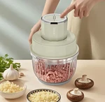 300W Electric Food Chopper Stainless Steel Processor Meat Grinder Blender. Fixed Price $22.74.