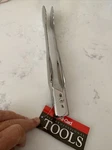All-clad T112 Stainless Steel 12-INCH Locking Tongs Kitchen Tool, Nwt. Fixed Price $26.90.
