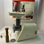 Krups The Butcher Shop Power Meat Grinder Model 402 150 Watt Professional Read. Fixed Price $52.00.