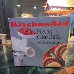 Kitchenaid Meat Food Grinder Stand Mixer Attachment. Fixed Price $18.00.
