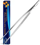 Jetkong 12-INCH Kitchen Tweezers Fine Tongs Extra-long Stainless Stee. Fixed Price $15.93.
