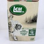 Lem #10 Heavy Duty Aluminum Clamp-on Manual Hand Grinder 3/8" 3/16" Plates. Fixed Price $45.00.