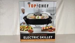 Bravo Top Chef 12 Inch Foldaway Non-stick Electric Skillet Tempered Glass Lid. Fixed Price $37.76.