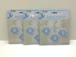3 - Unique Blue Elephant Baby Shower Dangling Cutouts Count. Fixed Price $8.99.