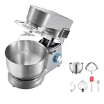 Uimoso 1.8 Qt Ice Cream Maker With 6-SPEED Stand Mixer Steel Bowl Grey. Fixed Price $107.34.
