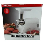 Krups The Butcher Shop 402 Professional Power Meat Grinder 150W White Vintage. Fixed Price $71.19.