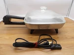Vintage Westinghouse Electric Skillet W/glass Lid Efp 551 Tested & Works!!!!. Fixed Price $55.00.