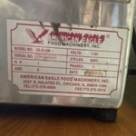 American Eagle Food Machinery AE-G12N Commercial Electric Meat Grinder 1HP. Fixed Price $500.00.