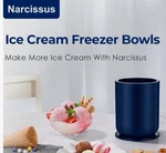 New Cooling Bowl For Narcissus Electric Ice Cream Maker BL300 Blue. Fixed Price $10.00.