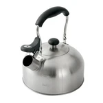 Mainstays 1.8-LITER Whistle Tea Kettle, Induction Compatible, Stainless Steel,. Fixed Price $15.46.