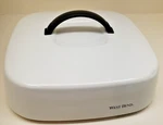 Vintage West Bend Electric Skillet Lid 72192, White. Fixed Price $19.99.
