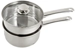 Cookpro 579 Stainless Double Boiler 3-PIECE 2.5 Qt. Fixed Price $44.67.