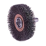 Weiler 17610 2" Stem-mounted Wire Wheel, .0118, 1/4" (CFX-2). Fixed Price $27.28.