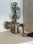Vintage Enterprise No 5 Meat Grinder Clamp On Manual Silver Kitchen Countertop. Fixed Price $23.76.
