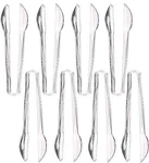 Premius 4-PACK Plastic Party Tongs, Clear, 6.5 Inches. Fixed Price $15.99.