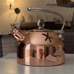 Chantal Classic Copper Tea Kettle 1.8 Qt Two-tone Whistle. Fixed Price $275.00.