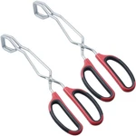 Hinmay Stainless Steel Scissor 11INCH Heavy Duty Grilling Tongs, Set Of 2. Fixed Price $22.35.