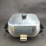 Sunbeam Electric Skillet High Dome Lid Aluminum 7-21C 425A Usa Vntg No Cord Used. Fixed Price $38.99.